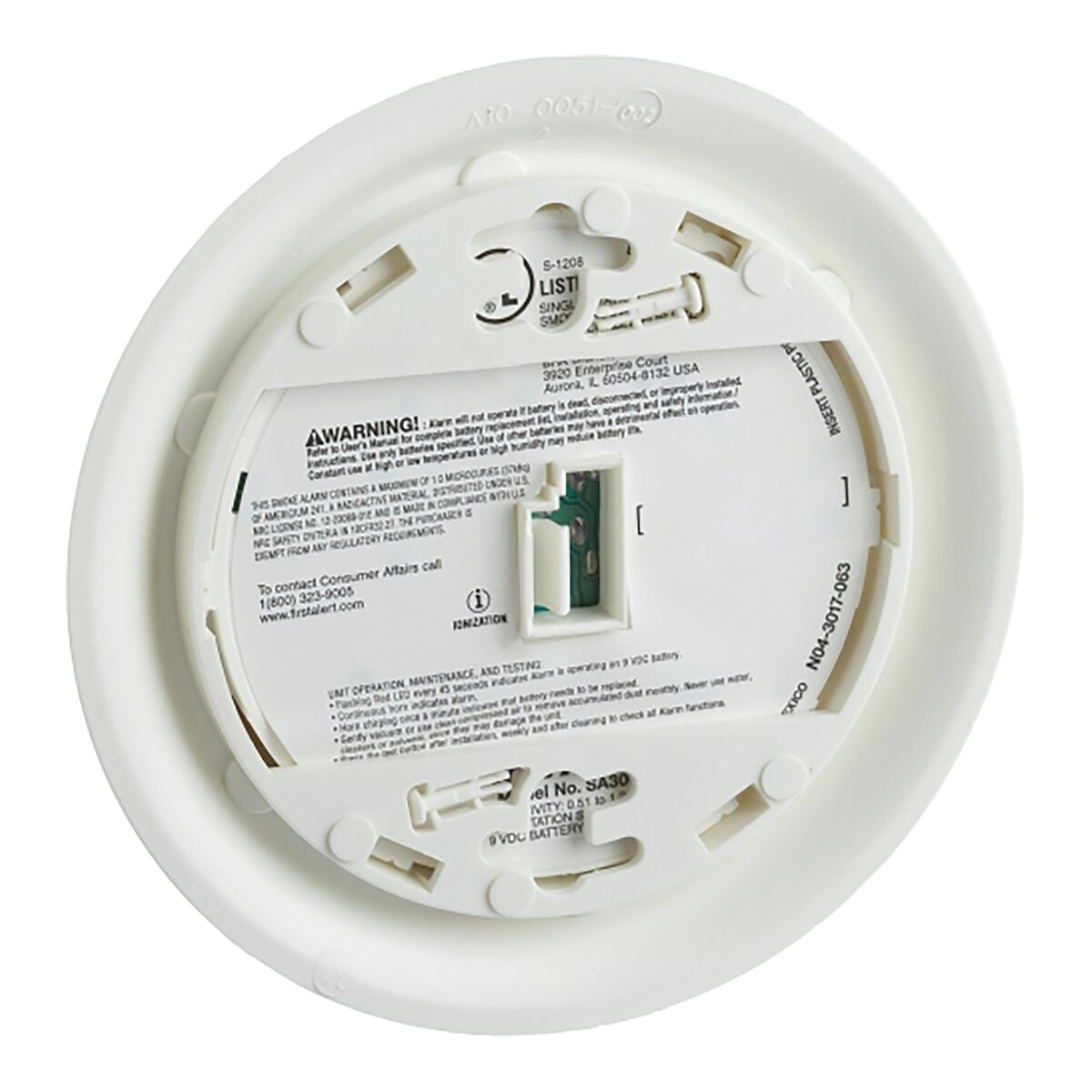 First Alert Smoke Alarm Pack of 2